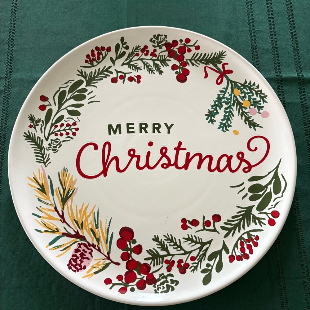 Threshold Christmas Platter